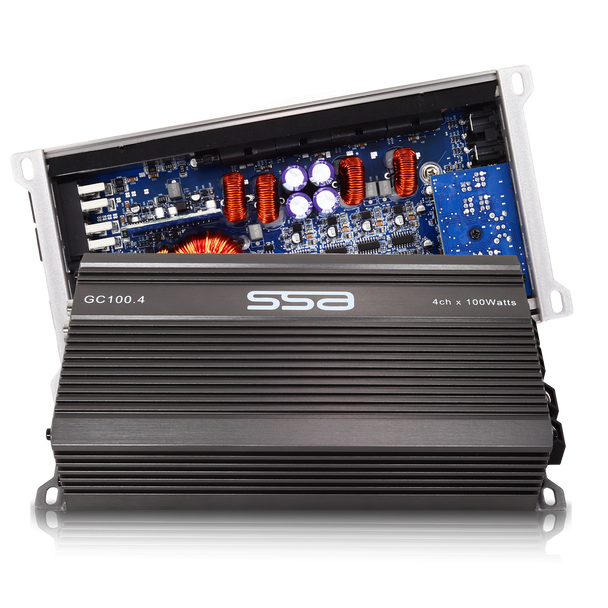 SSA GC100.4 - 4 Channel Amplifier - 100w x 4 Ch | GC100.4 | in Amplifiers | Brand Sound Solutions Audio