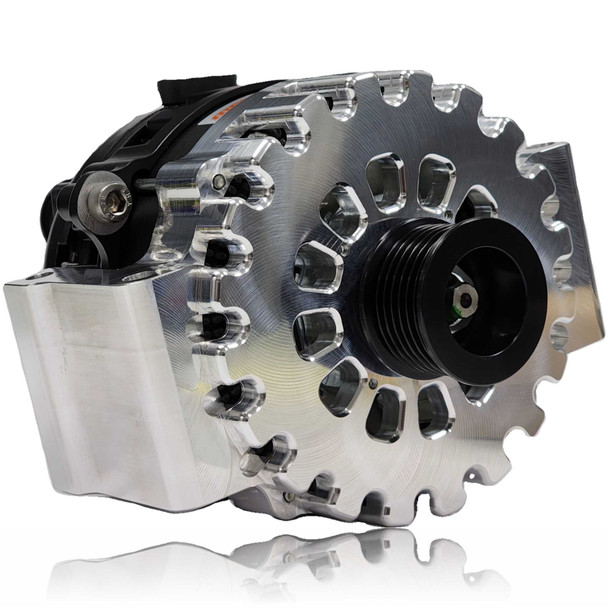 400-amp Machined Billet alternator for select Audi / VW applications | B11723400M | in Passat | Brand Mechman
