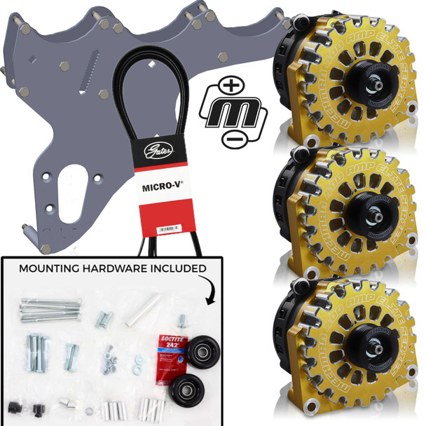 05-13 GM Trucks/SUV's Includes Three Alternators - Gold | D305GO | in 05-13 GM Trucks Includes Three Alternators | Brand Mechman