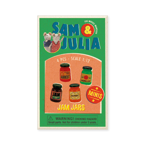 Mini Matchboxes Jam Jars