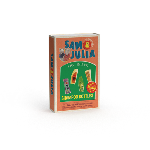 Mini Matchboxes Shampoo Bottles