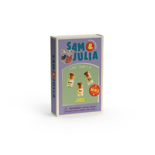 Mini Matchboxes Jars