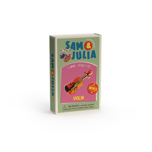 Mini Matchboxes Violin