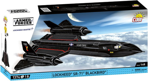 1374 PCS ARMED FORCES
LOCKHEED SR-71
BLACKBIRD 1374 PCS ARMED FORCES
LOCKHEED SR-71
BLACKBIRD