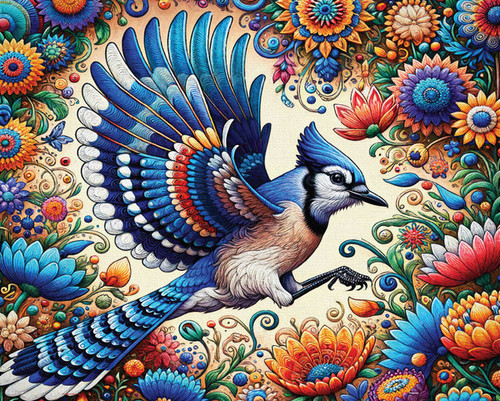 BLUEJAY IN SUMMER 1000PC BLUEJAY IN SUMMER 1000PC