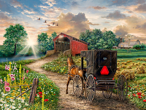 EVENING ON THE FARM 1000PC 2 EVENING ON THE FARM 1000PC 2