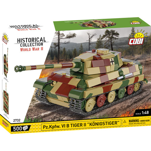 500 PCS HC WWII PZ.KPFW.VIB TIGER II KON. 500 PCS HC WWII PZ.KPFW.VIB TIGER II KON.