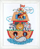 Design Works - Noah's Ark Sampler Birth Record