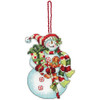 Dimensions - Snowman with Sweets Ornament