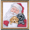Design Works - Santa with Puppies
