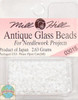 Mill Hill Antique Glass Beads 2.63g  Snow White #03015