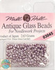 Mill Hill Antique Glass Beads 2.63 Metallic Lilac