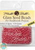 Mill Hill Glass Seed Beads 4.54g Red #00968
