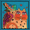 Mill Hill / Laurel Burch Feathered Friend (LINEN)