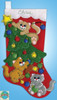 Design Works - Decorating Kittens Stocking