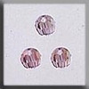 Mill Hill Crystal Treasures - Round Bead Light Amethyst AB #13017