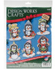 Design Works - Penguins on Ice Ornaments