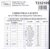 Design Works - Christmas Lights Pillowcases (2)