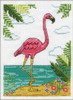 Design Works - Flamingo Stitch & Mat