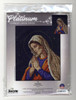 Janlynn Kreuzstich-Set 'Madonna Und Engel' – Mit Leinwand, Garn, Nadel & Anleitung (30x30 Cm)
