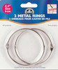 DMC - (2) 2.5in Metal Craft Rings