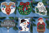 2016 Mill Hill Winter Holiday Collection Ornament Set (6 Kits)