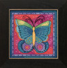 2019 Mill Hill Laurel Burch Flying Colors - Butterfly Fuchsia
