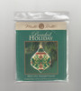 Mill Hill 2019 Beaded Holiday Ornament - Emerald Flourish