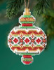 Mill Hill 2019 Beaded Holiday Ornament - Ruby Diamond