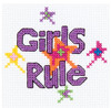 My 1st Stitch - Girls Rule