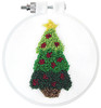 Design Works Punch Needle -  Christmas Tree w/Hoop