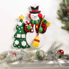 Plaid / Bucilla -  Snowman Countdown Advent Calendar Wall Hanging