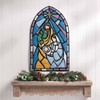 Plaid / Bucilla -  Stained Glass Nativity Wall Hanging