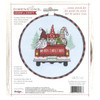 Dimensions Learn-a-Craft - Red Truck Gnomes w/Fabric Covered Hoop