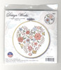 Design Works - Floral Heart w/6" Hoop