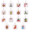 Plaid / Bucilla - Set of 30 Christmas Whimsy Ornaments