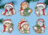 Design Works  - Gifted Cats Ornaments (6)