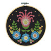 Design Works - Folk Art Floral w/6" Hoop