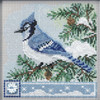 2022 Mill Hill Buttons & Beads Winter Series - Blue Jay