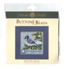 2022 Mill Hill Buttons & Beads Winter Series - Blue Jay