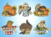 Design Works  - Harvest Friends Ornaments (6)