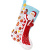 Plaid / Bucilla - Snowy St. Nick Christmas Stocking