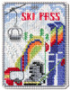 Mill Hill 2025 Winter Holiday Collection - Ski Pass Ornament Mill Hill 2025 Winter Holiday Collection - Ski Pass Ornament