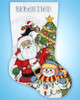 Design Works ~ Trimming the Tree Christmas Stocking