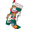 Plaid / Bucilla - Holiday Howdy Stocking
