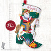 Plaid / Bucilla - Holiday Howdy Stocking
