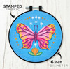 Plaid / Bucilla - Energetic Butterfly w/6" Hoop
