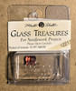 Mill Hill Glass Treasures - Very Small Tulip Matte Fuschia #12213