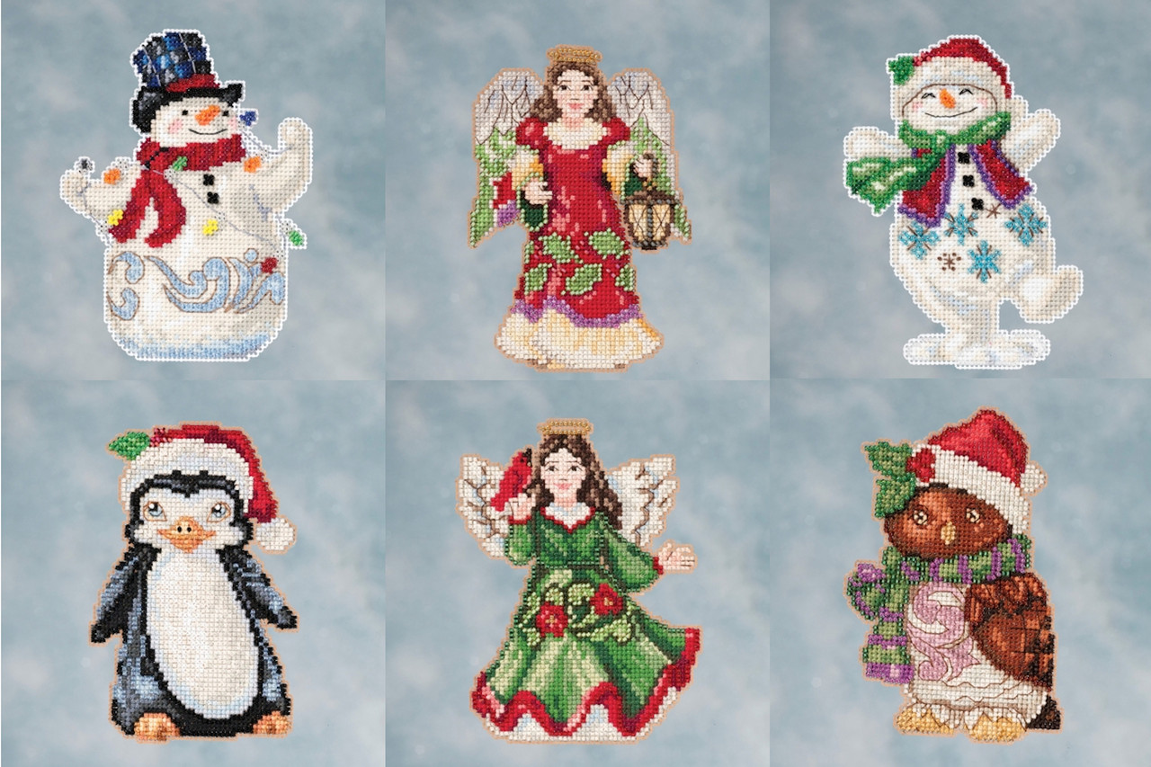 Mill Hill 2016 Jim Shore Winter Series (Set of 6 Kits) CrossStitchWorld