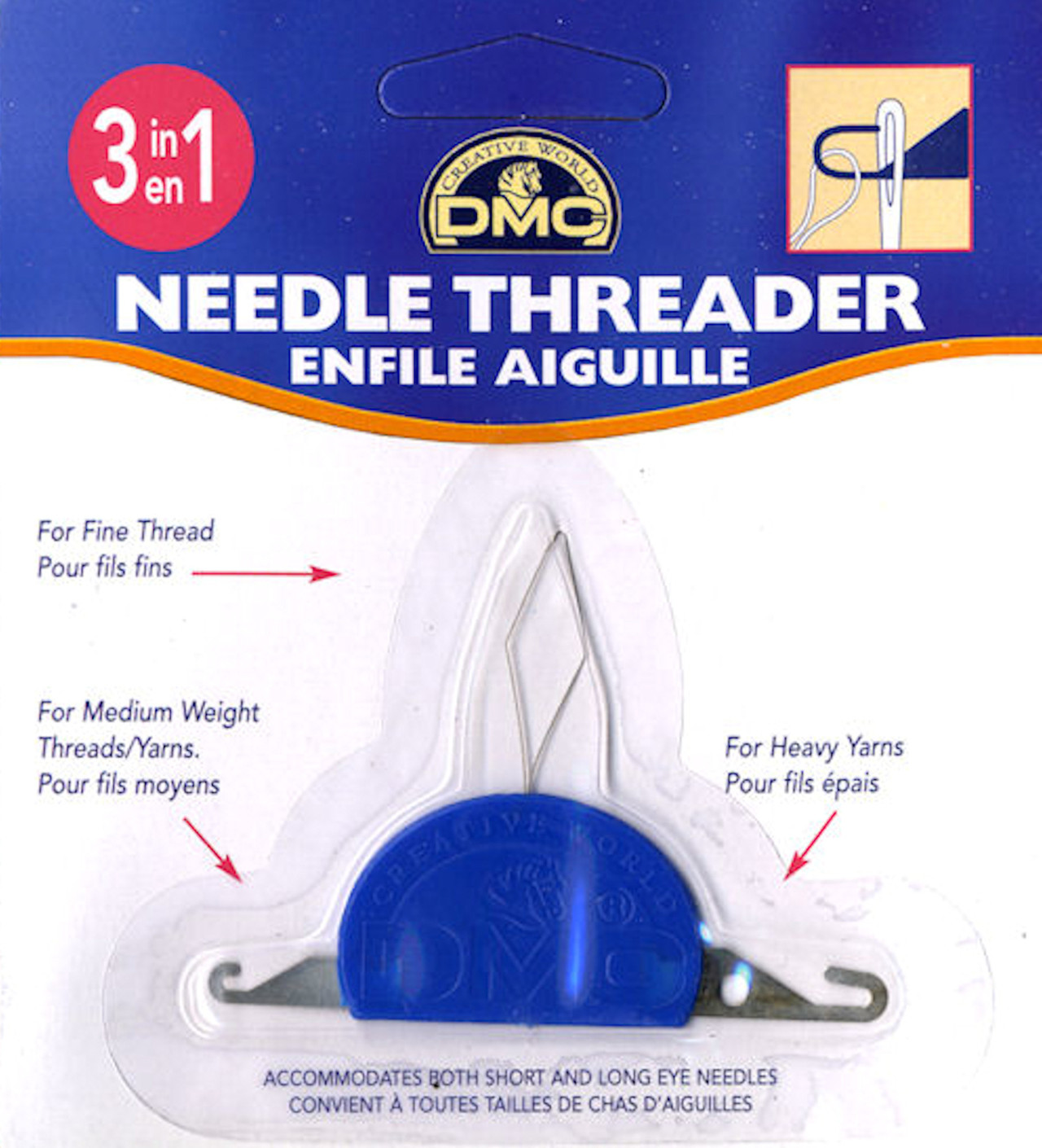 DMC 3 in 1 Needle Threader CrossStitchWorld